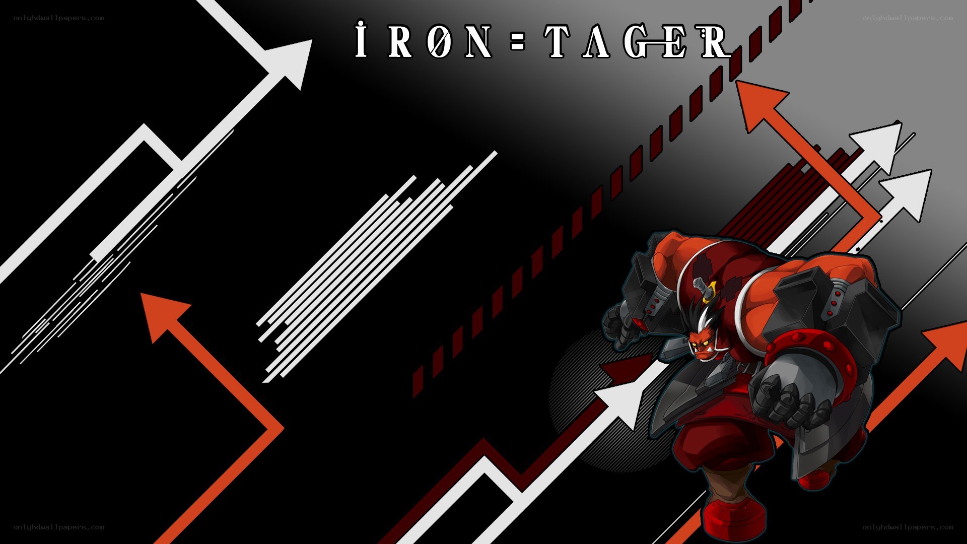 Iron Tager character art