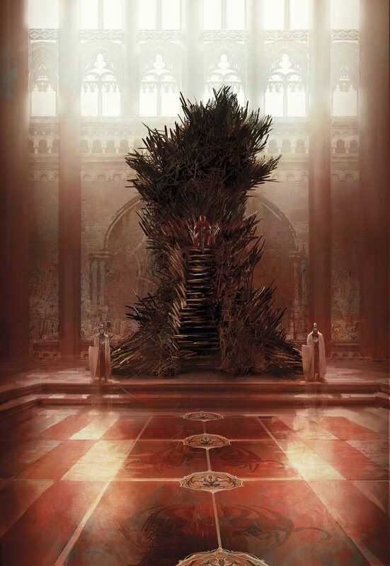 Iron Throne in Hall