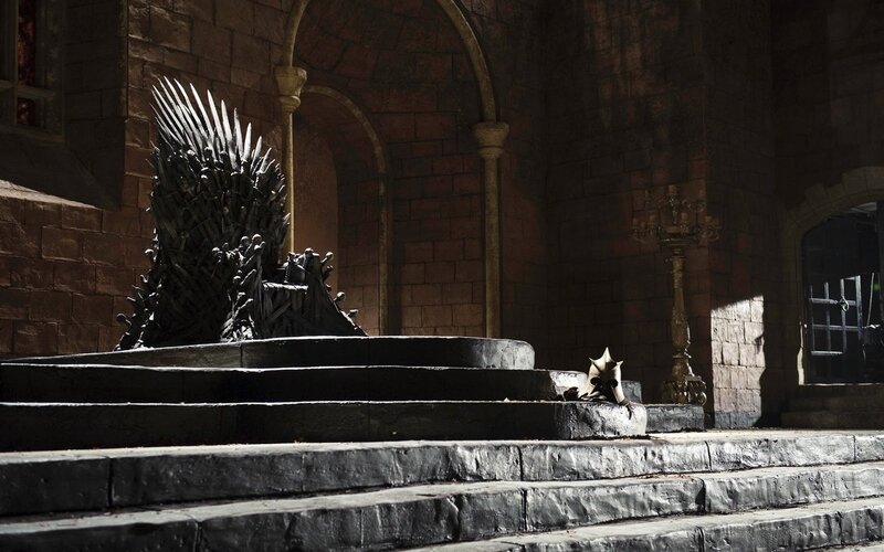 Iron Throne on Steps