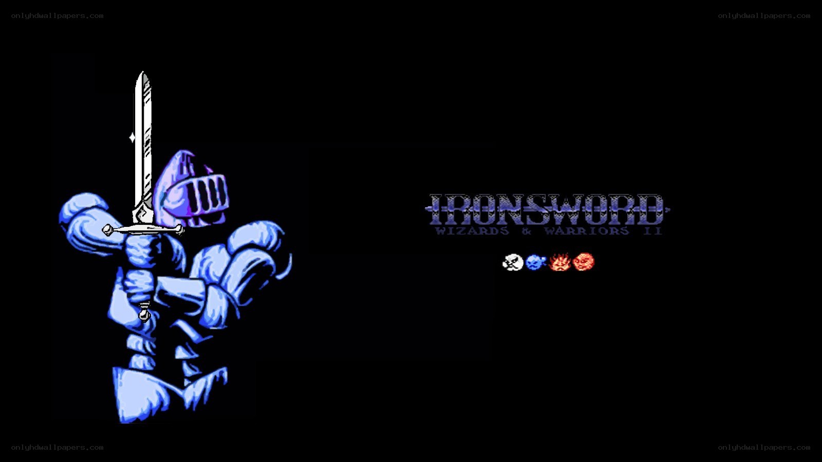 Ironsword title screen