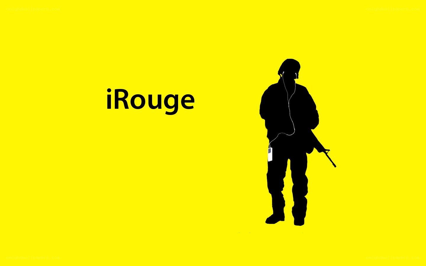iRouge soldier silhouette