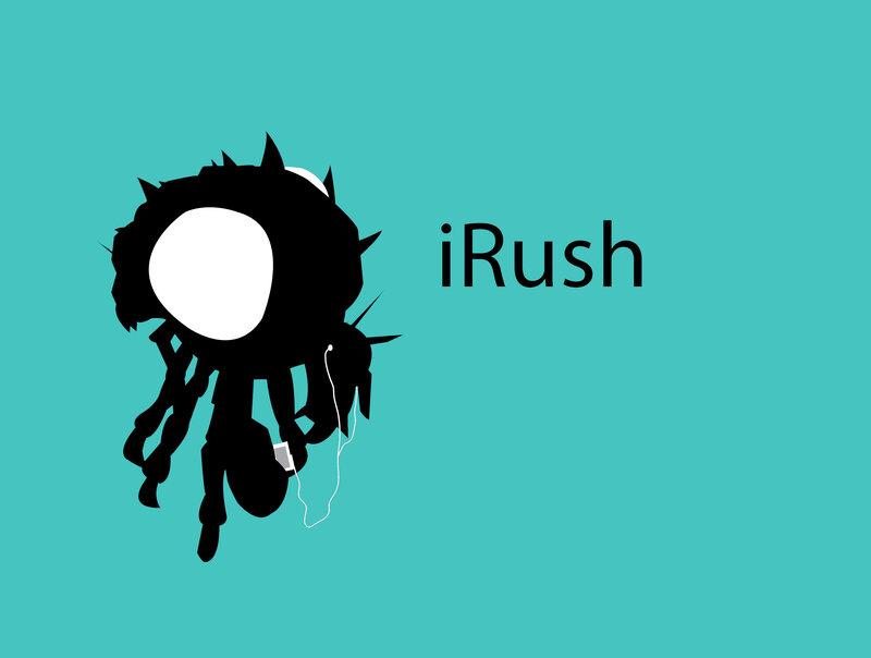 iRush logo design