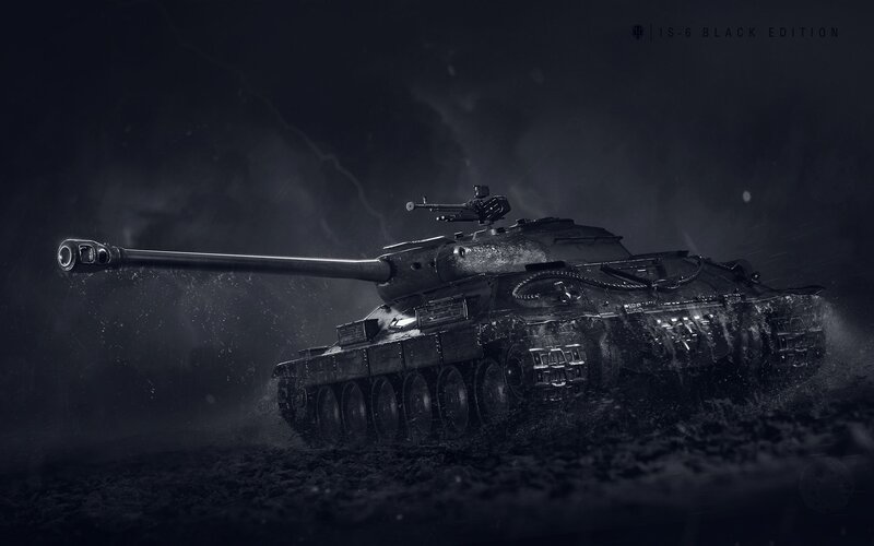 IS-6 Tank in Mud