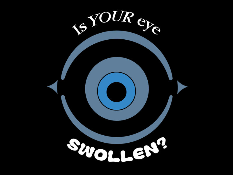 Is your eye swollen?