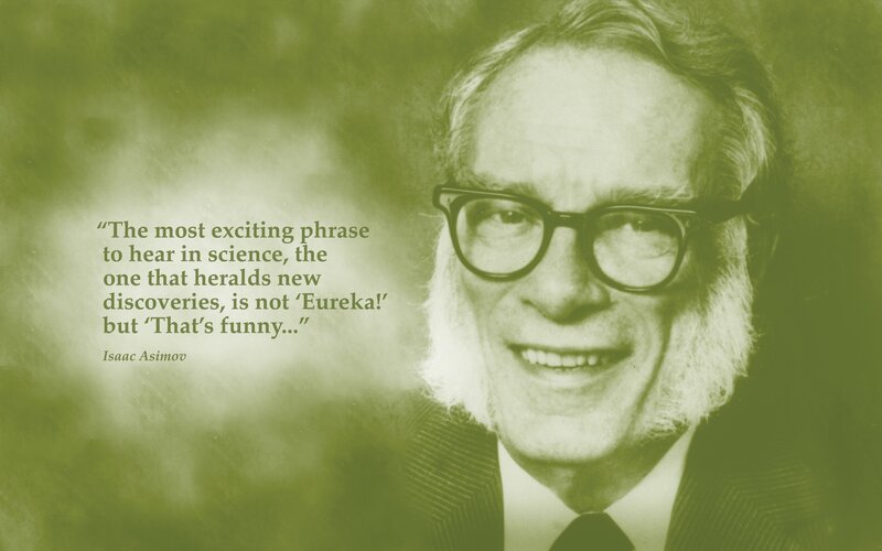 Isaac Asimov quote on science
