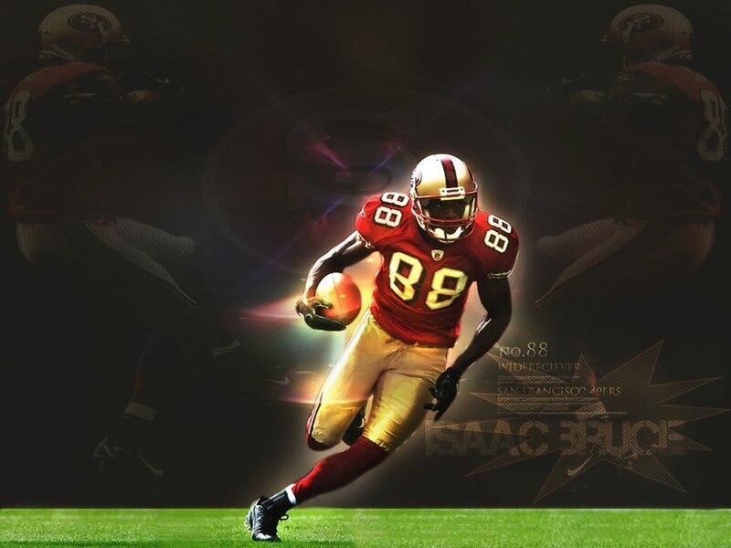 Isaac Bruce in action