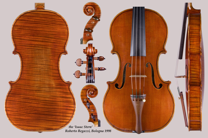 Isaac Stern violin by Regazzi