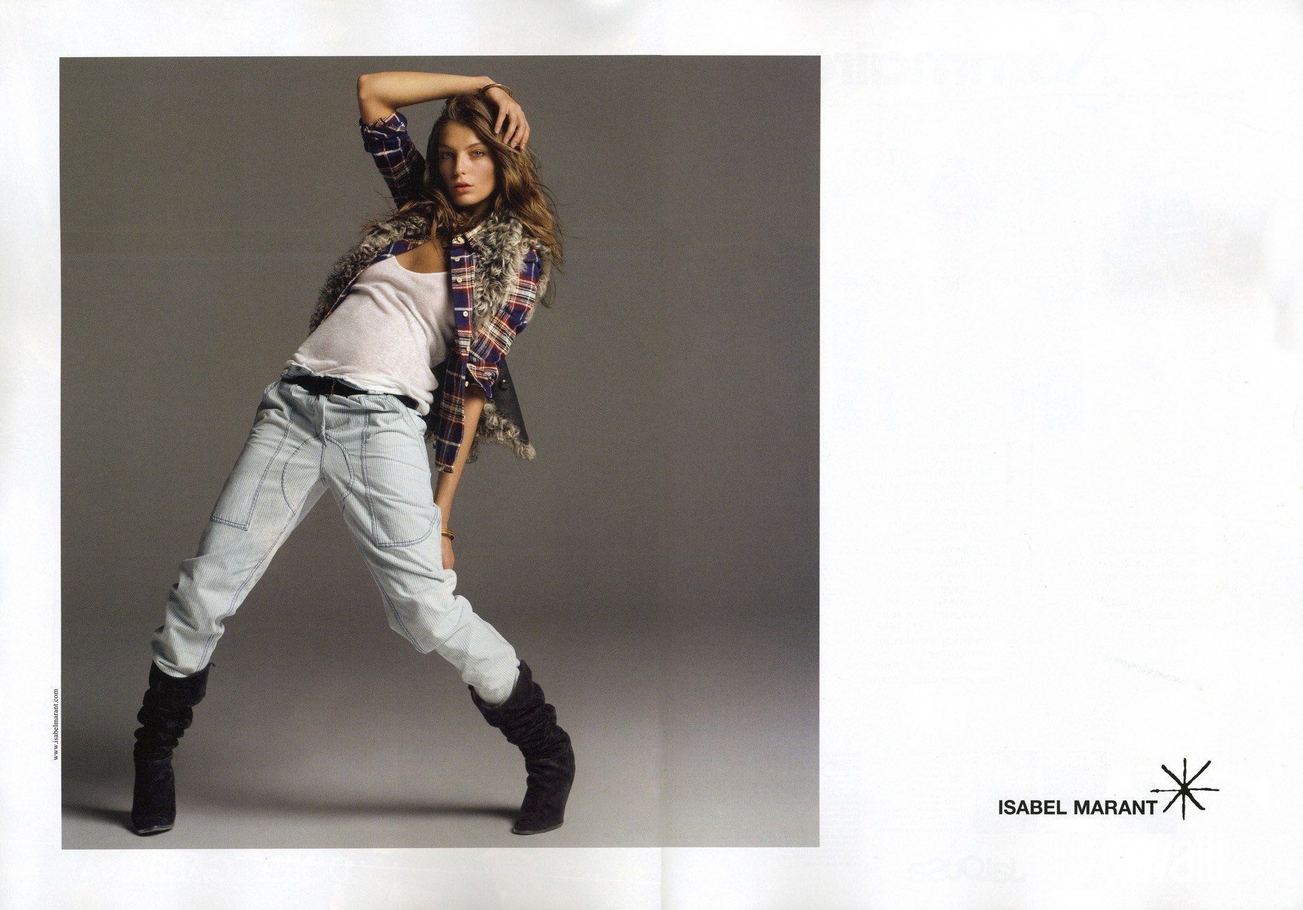 Isabel Marant fashion model
