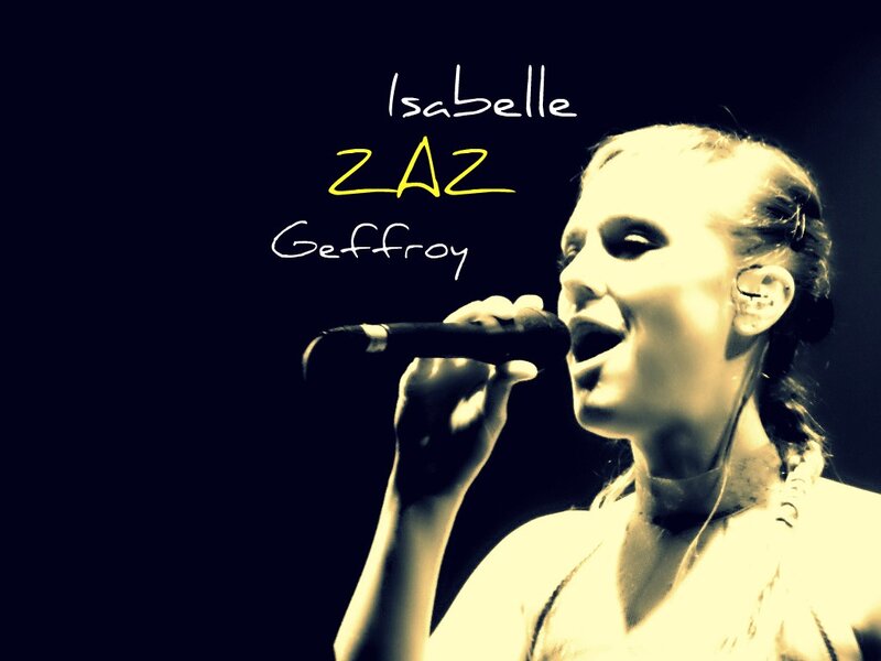 Isabelle Zaz performing