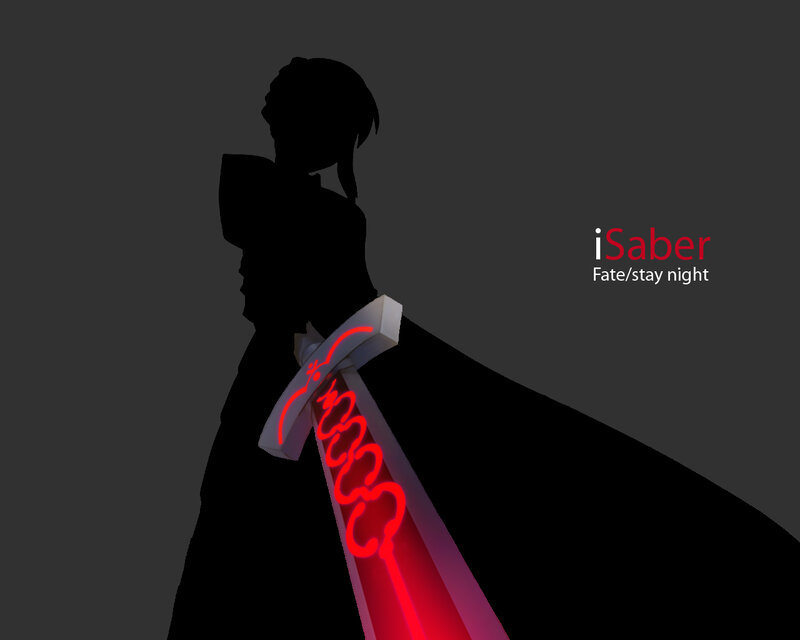 iSaber from Fate/stay night