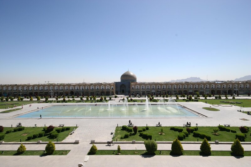 Isfahan's Naqsh-e Jahan Square — Blue