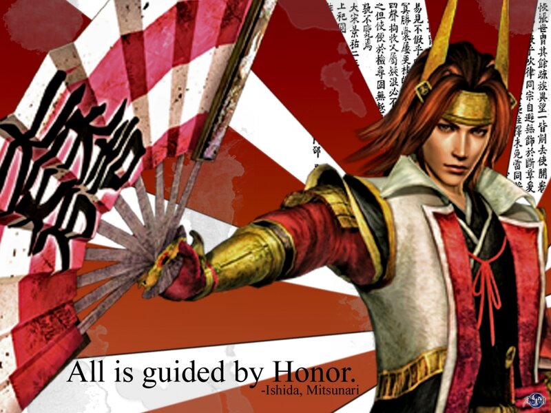 Ishida Mitsunari character art