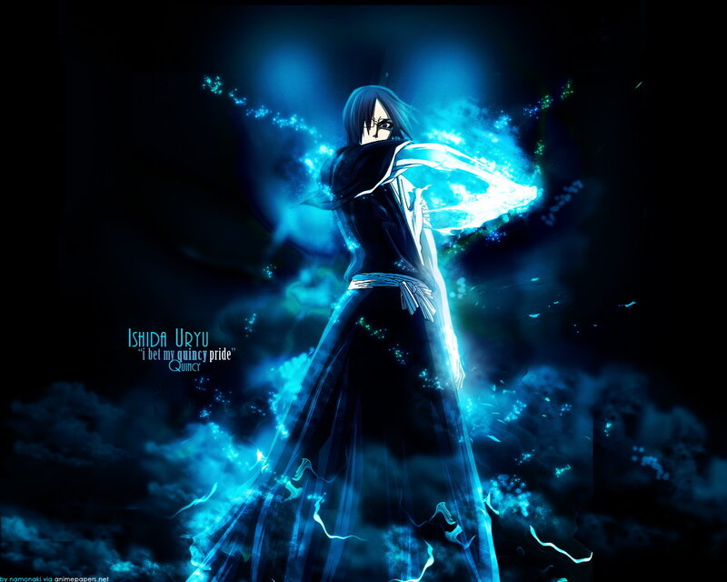 Ishida Uryu with Quincy power