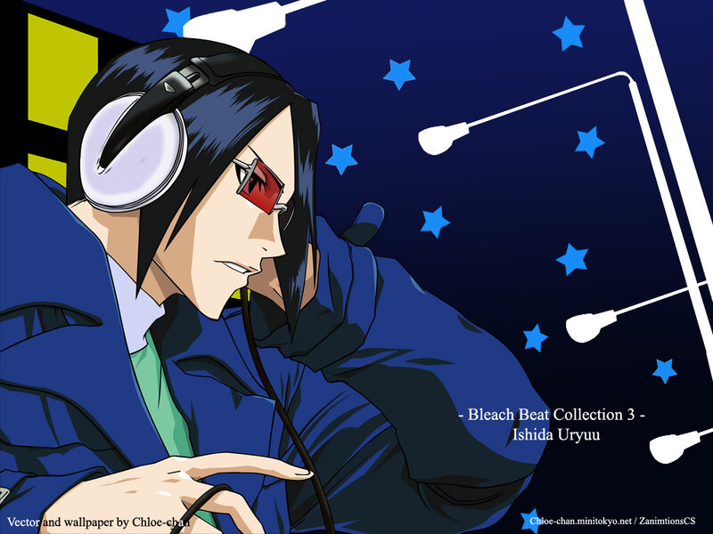 Ishida Uryuu listening to music