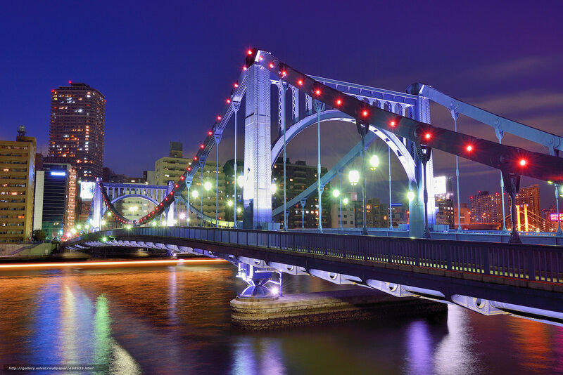Ishikawa Bridge at night