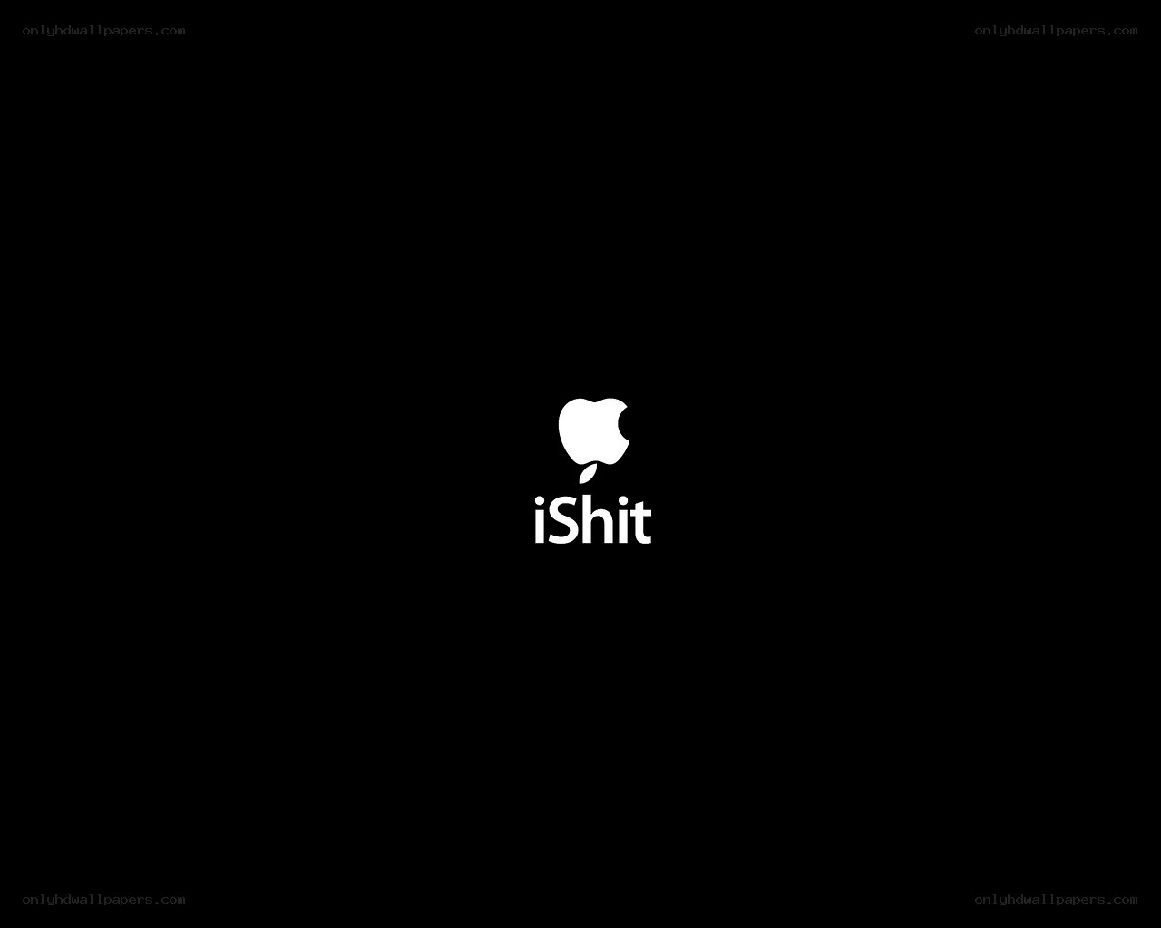 iShirt logo on black