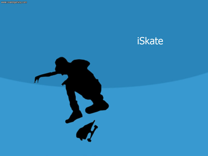 iSkate game silhouette