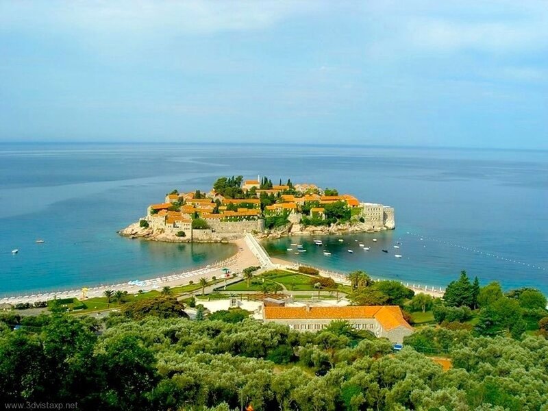 island fortress in the Adriatic