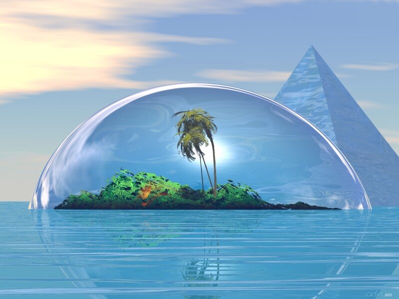 Island in a Dome