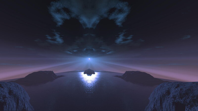 Island in Dark Water