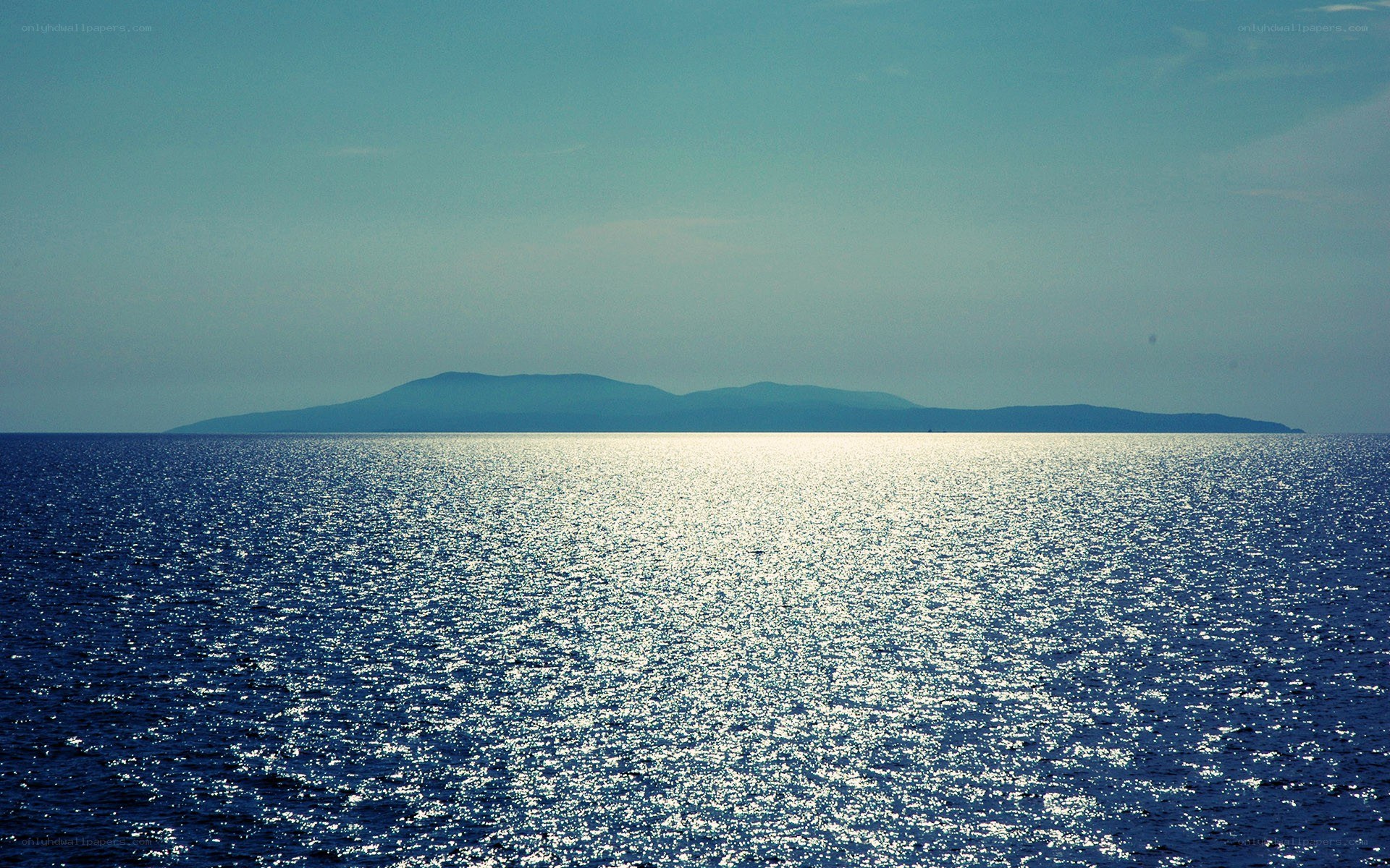 Island in the distance
