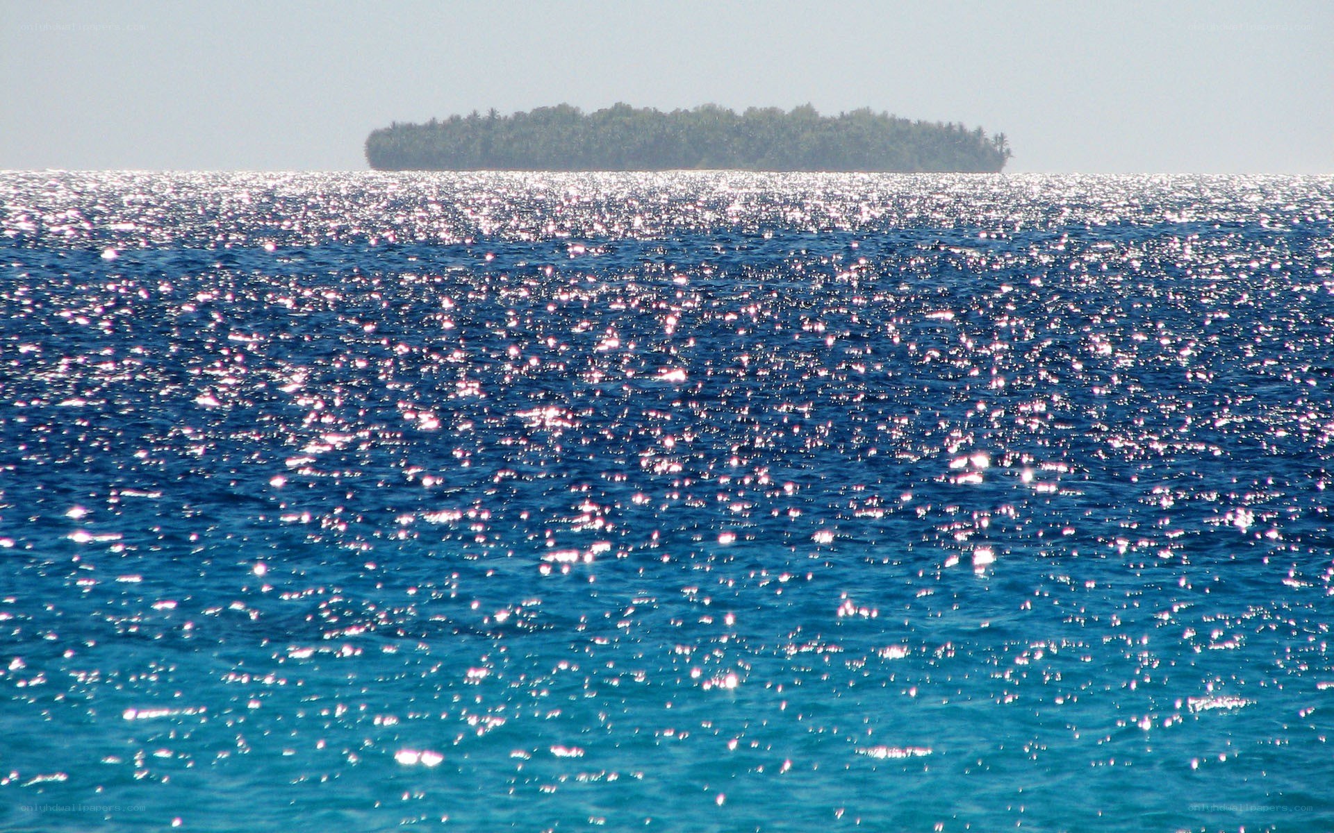 Island in the distance