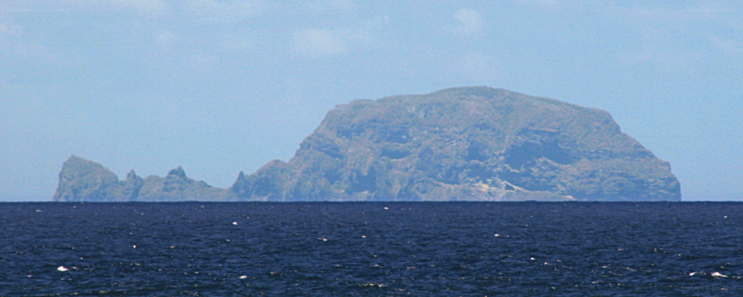 Island in the ocean