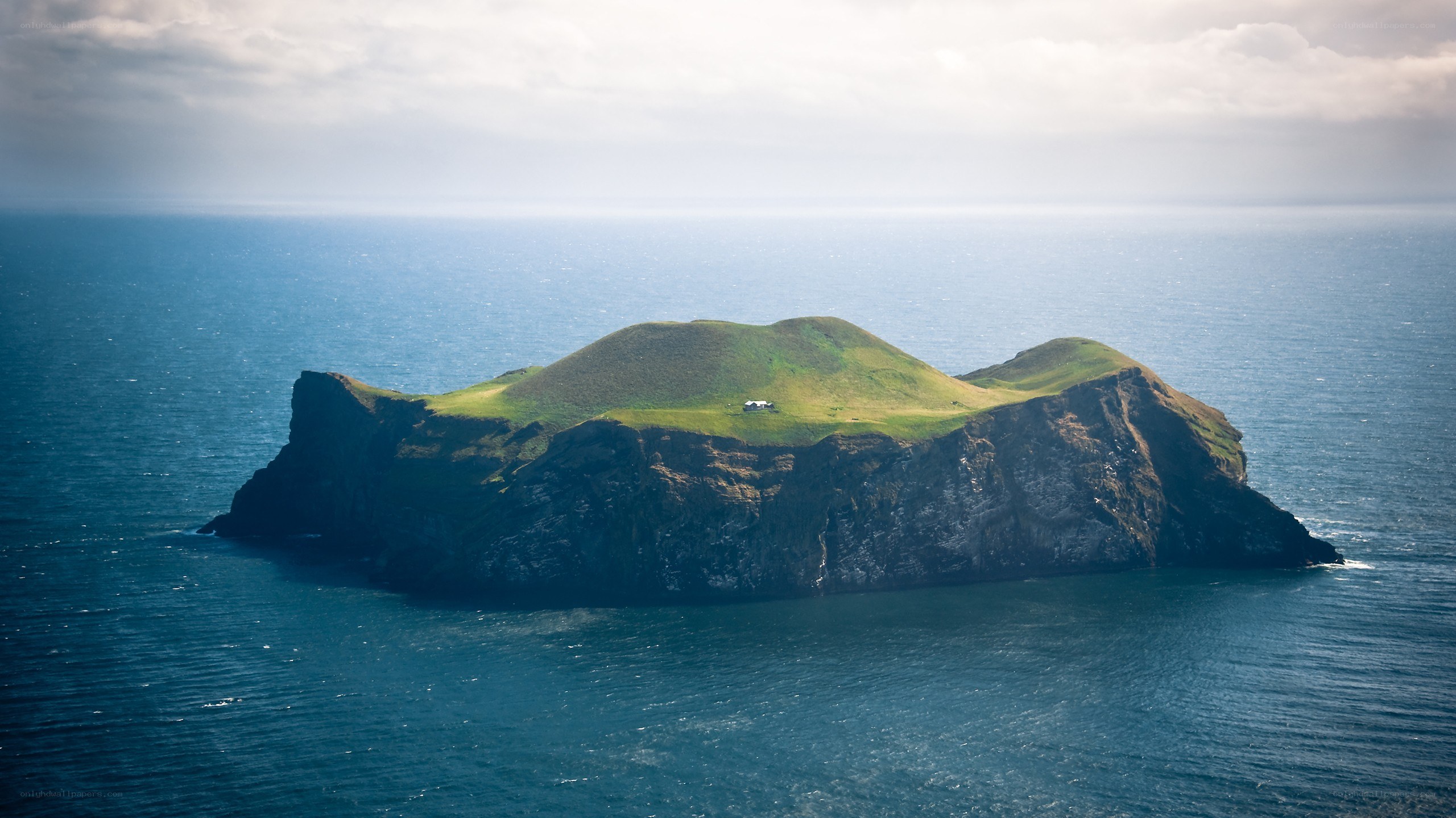 Island in the ocean