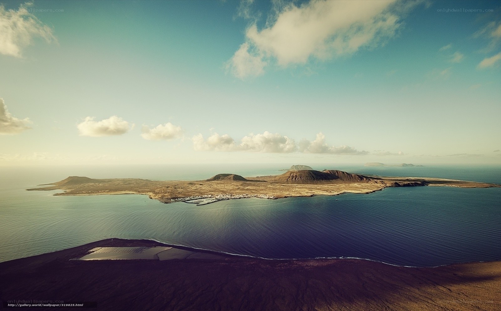 Island in the ocean