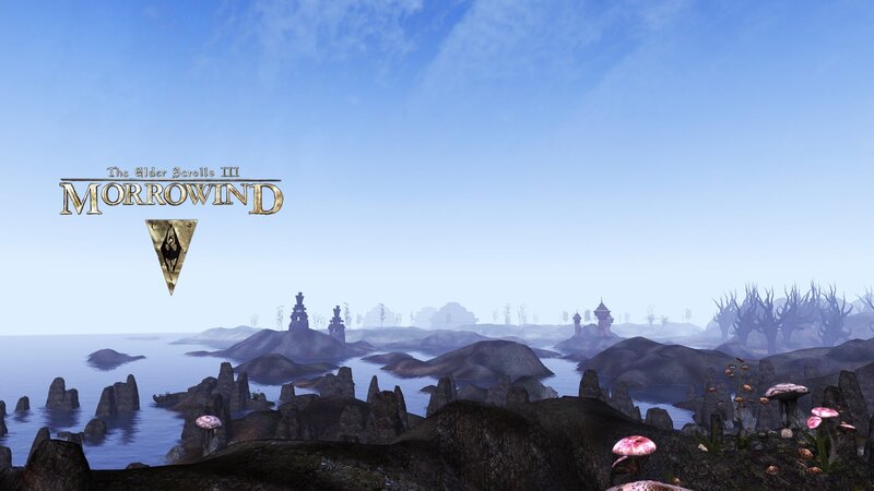 Island Landscape in Game — Blue