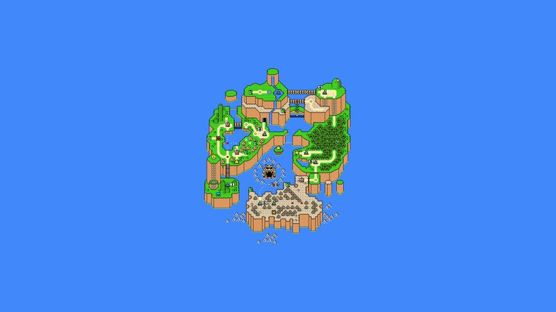 Island Map from Game