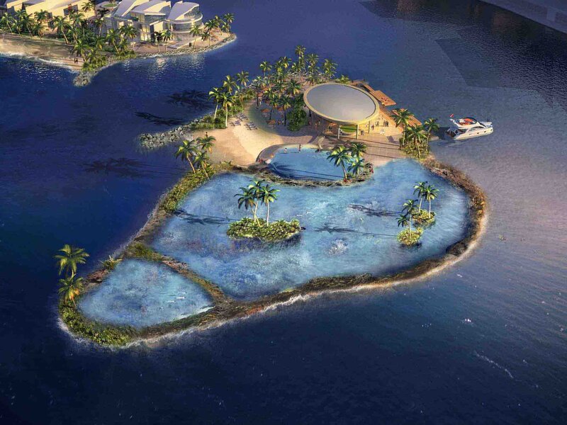 Island Resort with Pool
