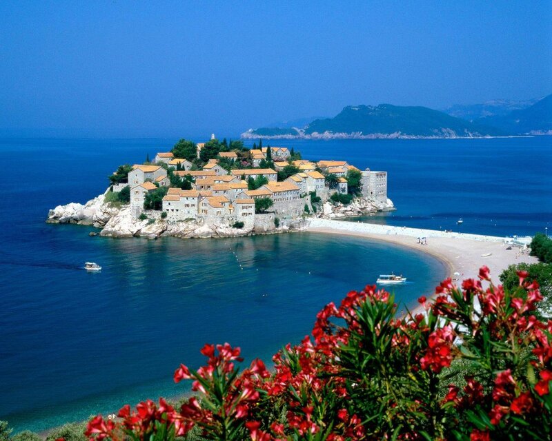 Island Village with Beach
