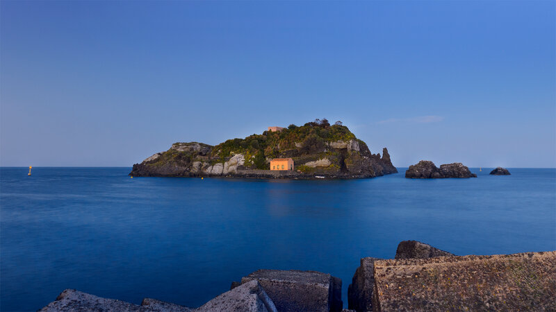 Island with Building