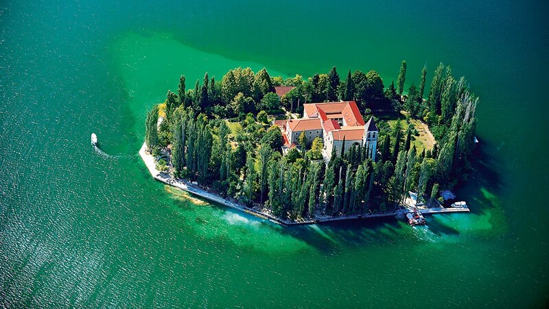 Island with Church — Green