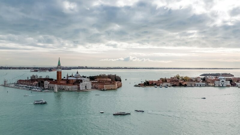 Island with Church in Venice