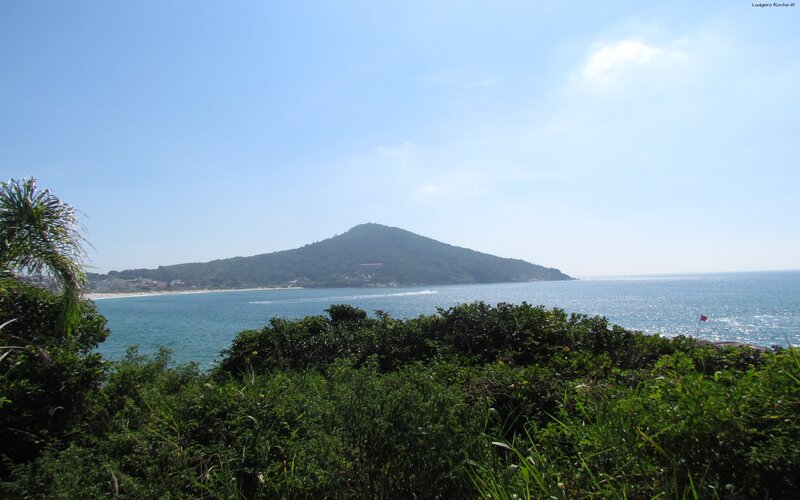 Island with Green Hill