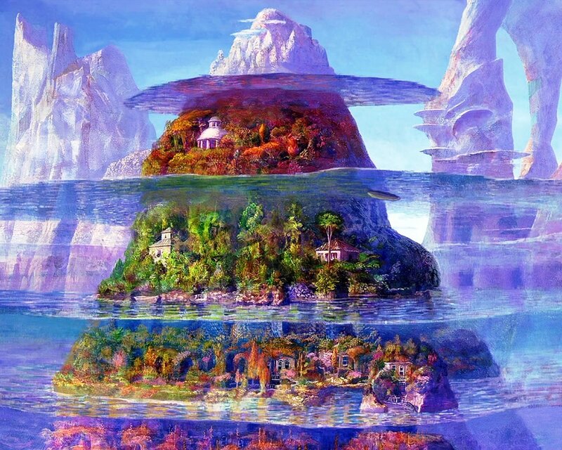 Island with Houses