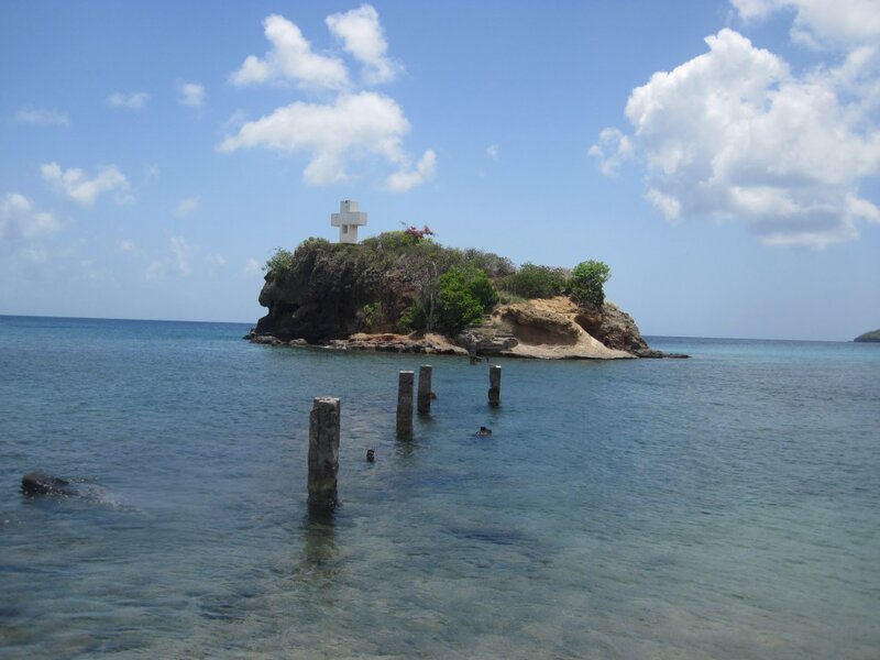 Island with White Cross