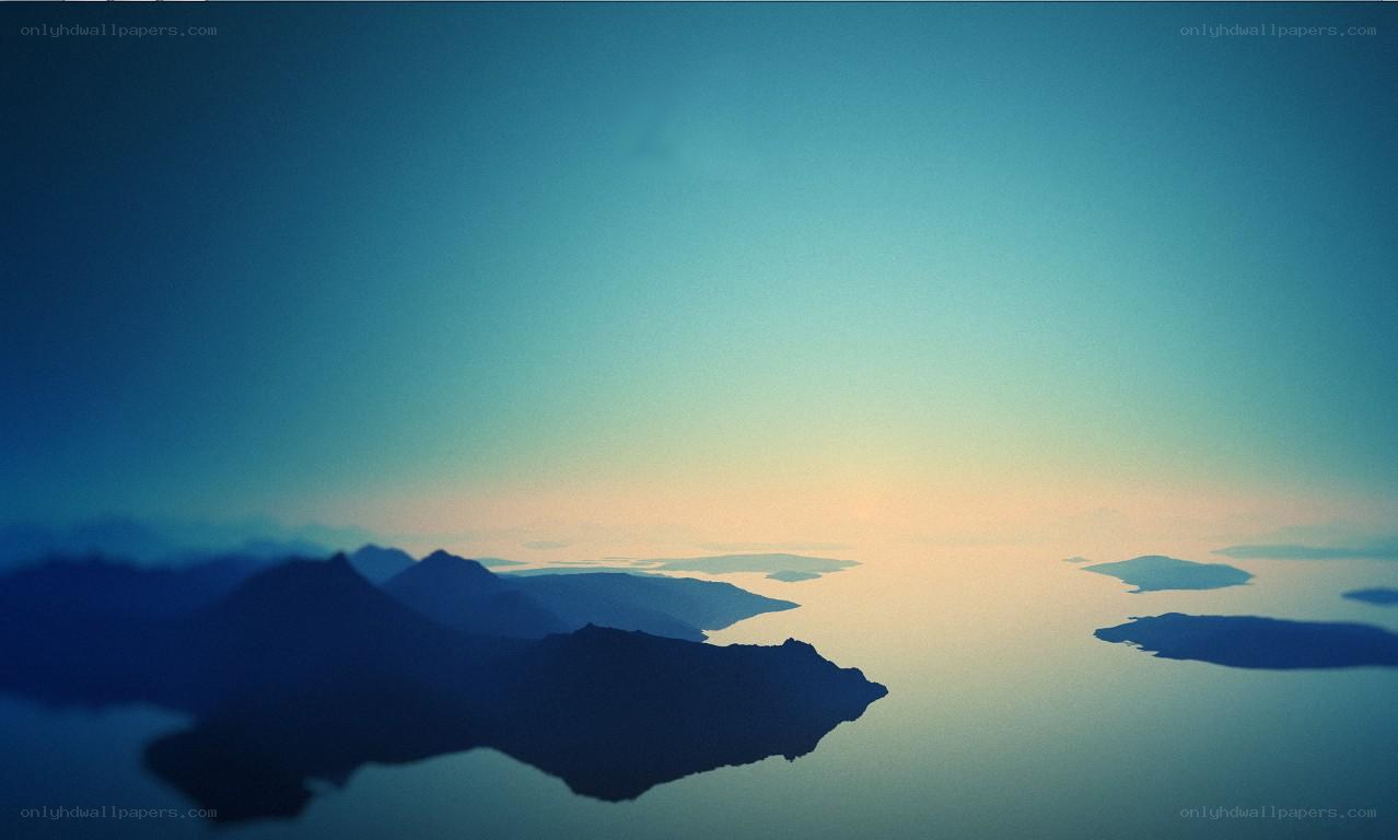 Islands at dawn