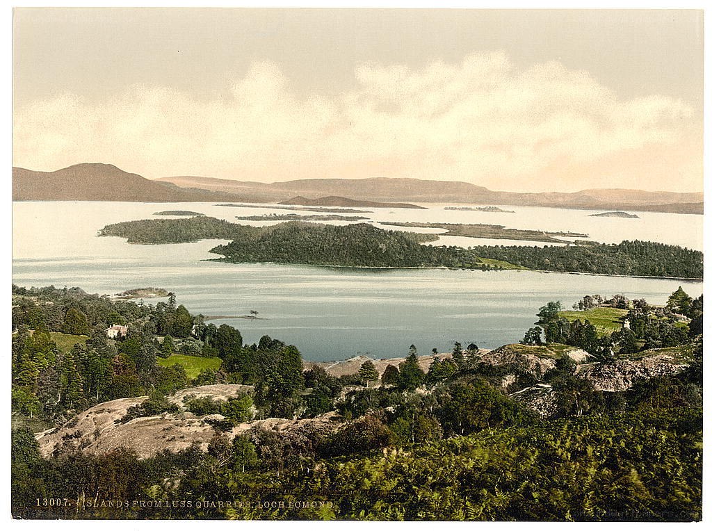 Islands from Luss Quarries