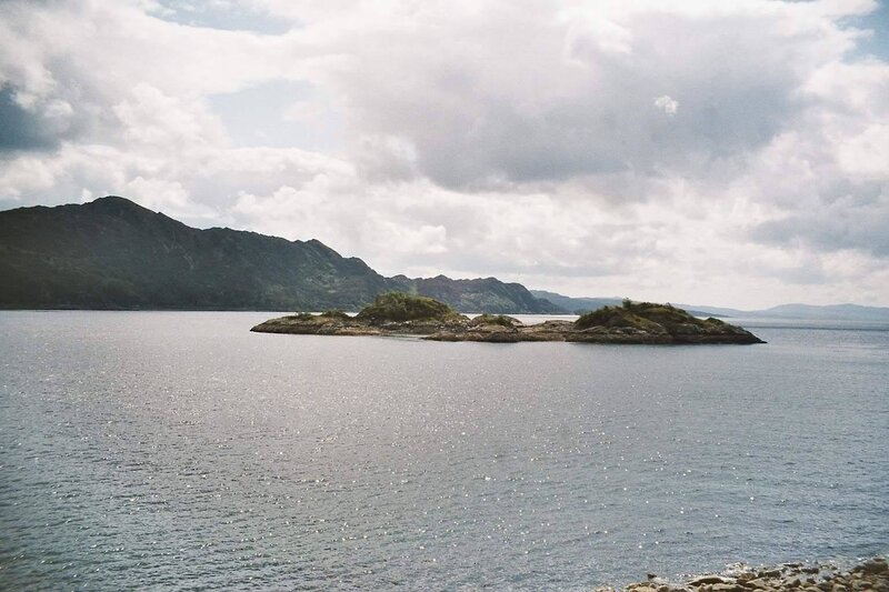 Islands in a calm sea