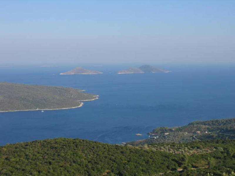 Islands in Blue Sea — Serene