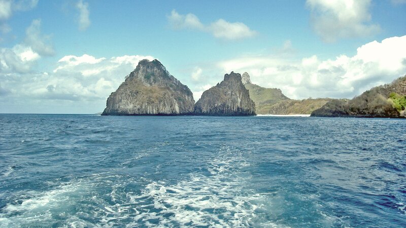 Islands in the ocean