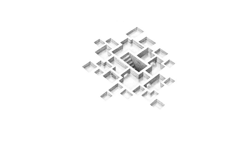 isometric architectural drawing