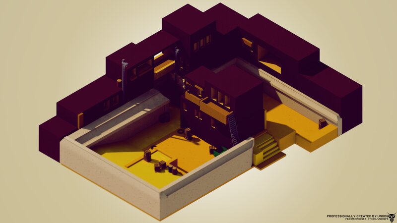 Isometric Building Model