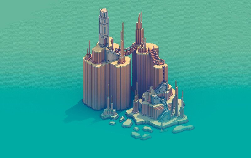 Isometric Castle Island