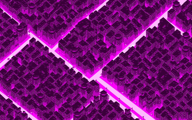 Isometric City Grid