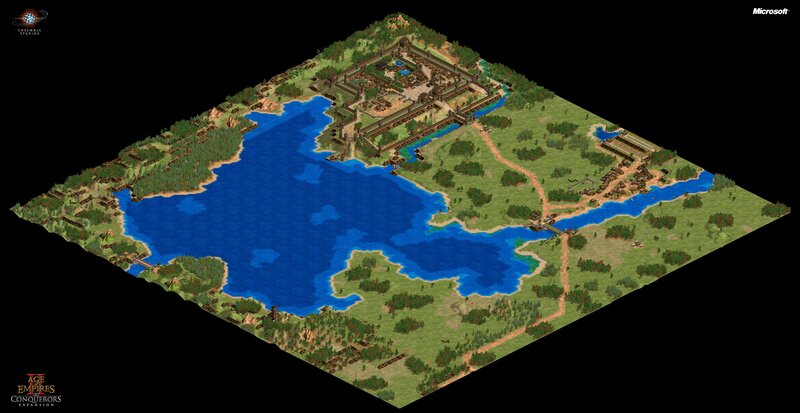 Isometric Game Map