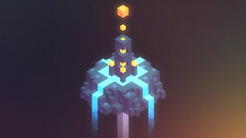 Isometric Pixel Art Structure